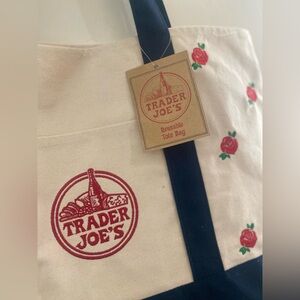 Trader Joe's Reusable Canvas Tote Bag**